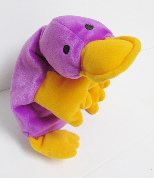 Paddles, Fuchsia Platypus<br>Ty-Pillow Pal<br>(Click Picture-FULL DETAILS)<BR>